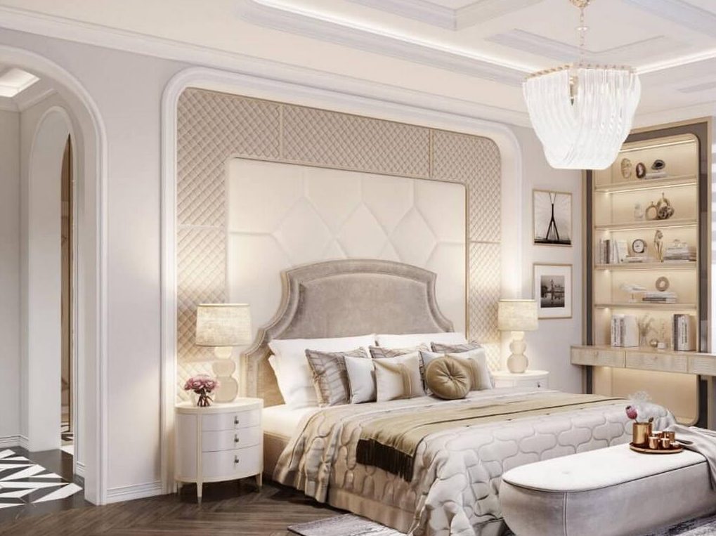 trang trí phòng ngủ không cửa sổ