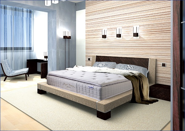 Chọn nệm theo chiều cao giường để phòng ngủ cân đối