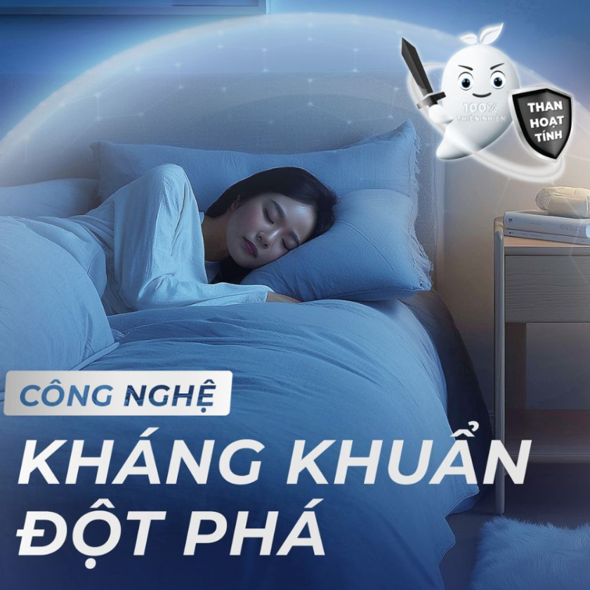 Nệm chống vi khuẩn lan truyền trong không khí