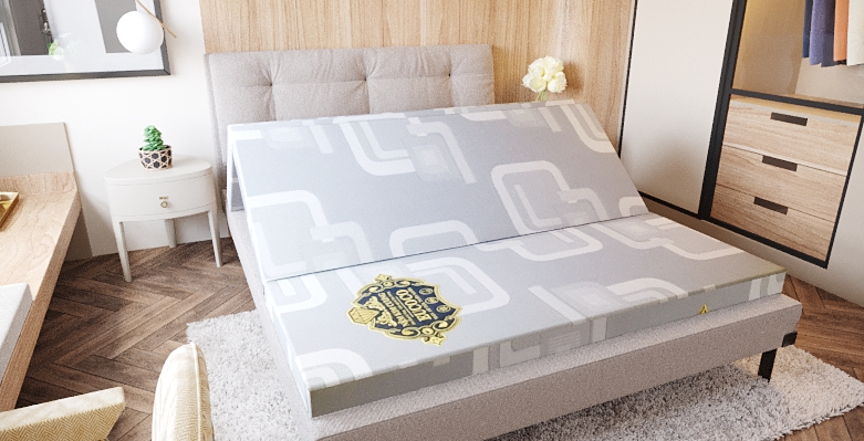 Nệm duy trì độ khô tự nhiên suốt đêm mát lưng