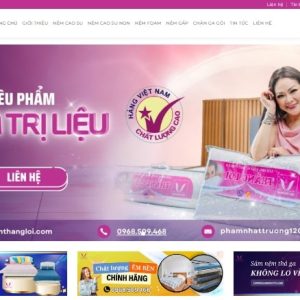 Showroom nệm cao su Thắng Lợi tại Hóc Môn TP.HCM
