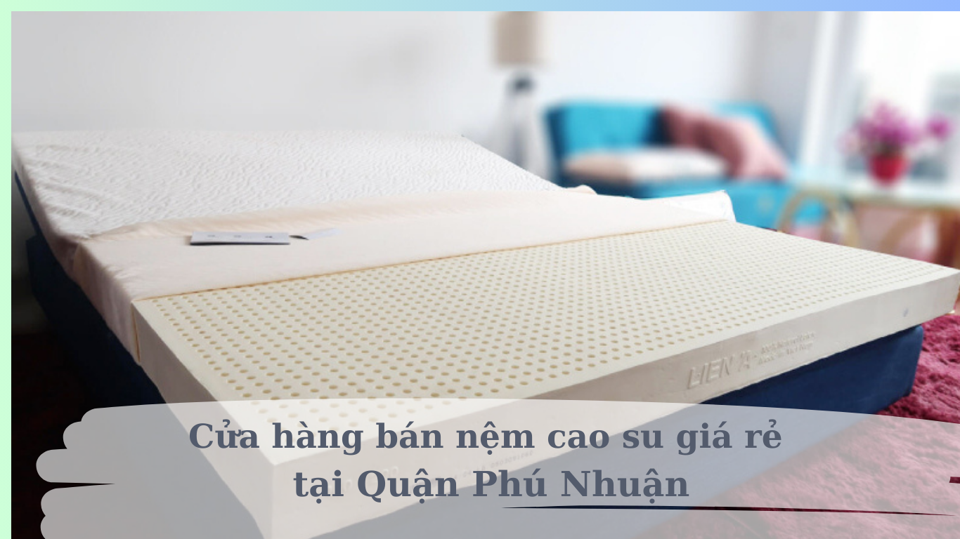 cửa hàng bán nệm cao su quận Phú Nhuận