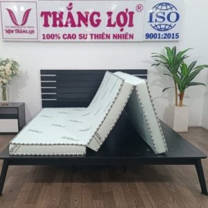 Nệm Cao Su Hoạt Tính Gấp 3 1m4 x 2m x 15cm