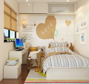 kiểu phòng ngủ đẹp cho nhà ít tiền