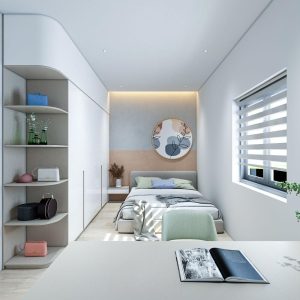 phòng ngủ 15m2 có nhỏ không