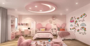 phòng ngủ cho bé gái 11 tuổi