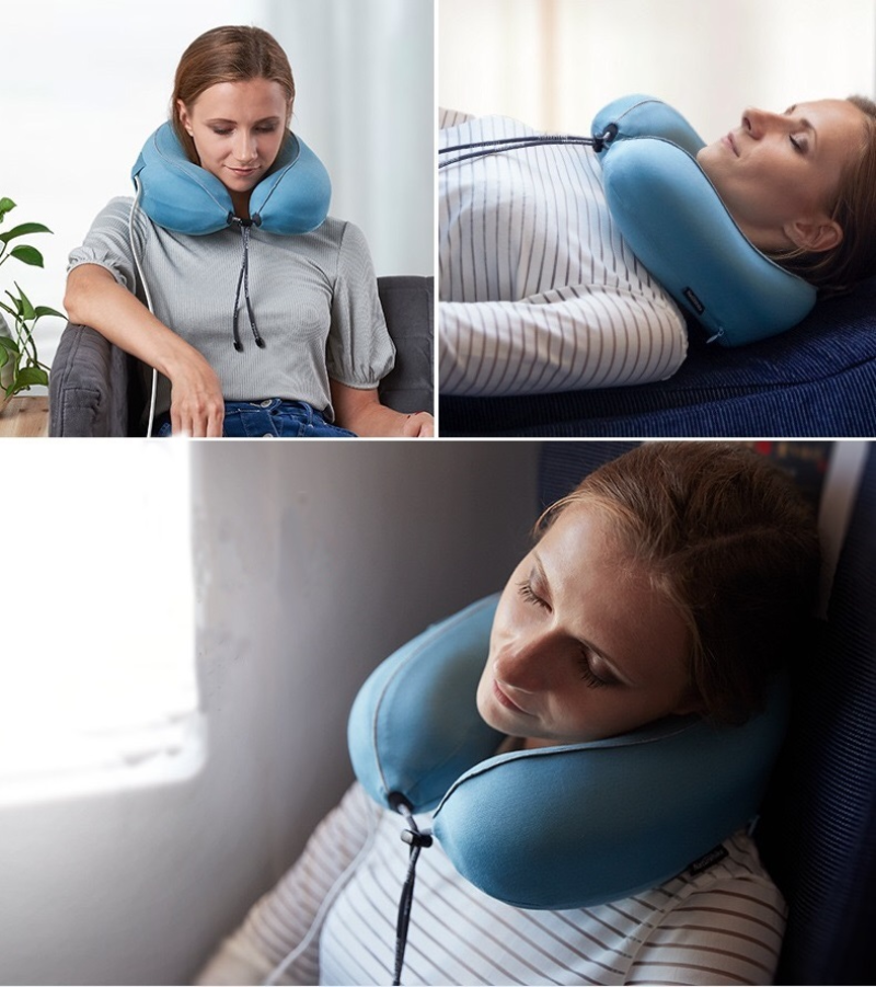 cách đeo gối cổ đúng cách