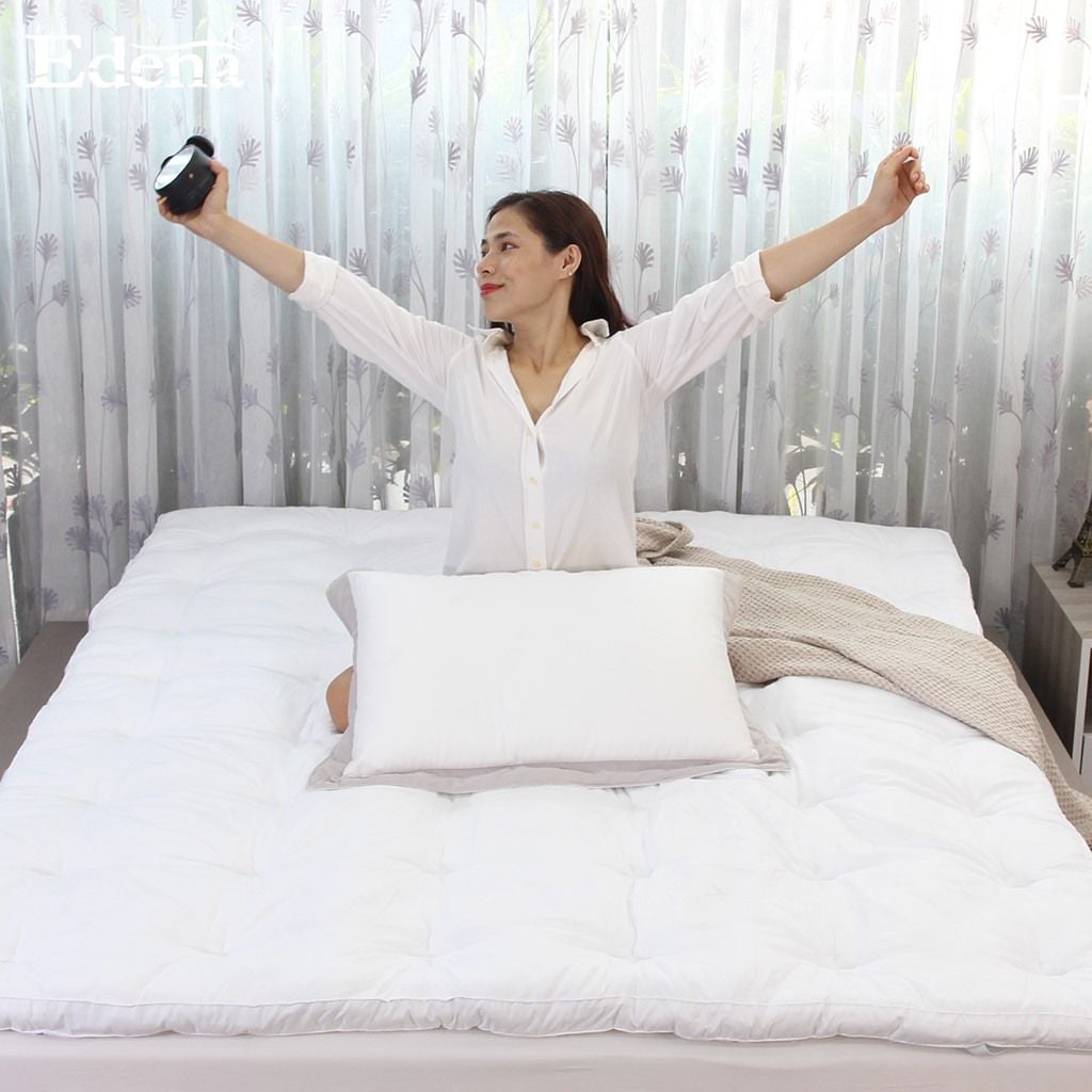 Nệm dành cho người hay ngồi thiền hoặc tập kéo giãn nhẹ trên giường