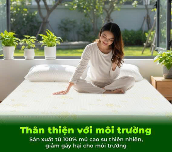 Nệm có vòng đời thân thiện môi trường