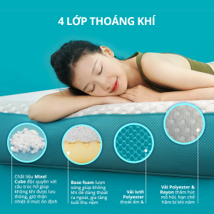 Nệm cân bằng nhiệt nữ